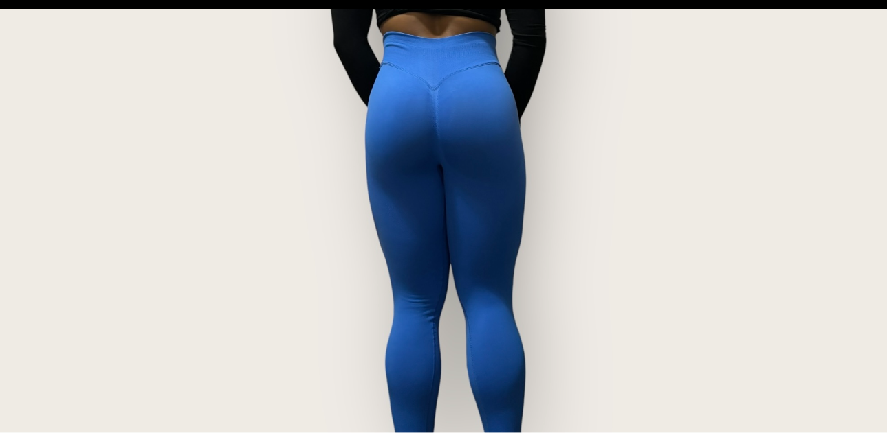 Blue Rush Leggings