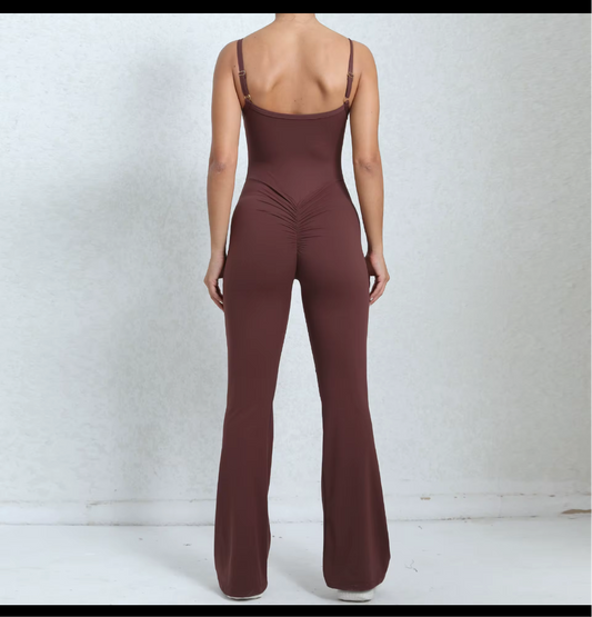 Burgundy bliss jumpsuit